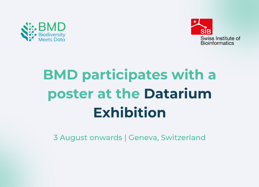 BMD participates with a poster at the Datarium Exhibition in Geneva, Switzerland