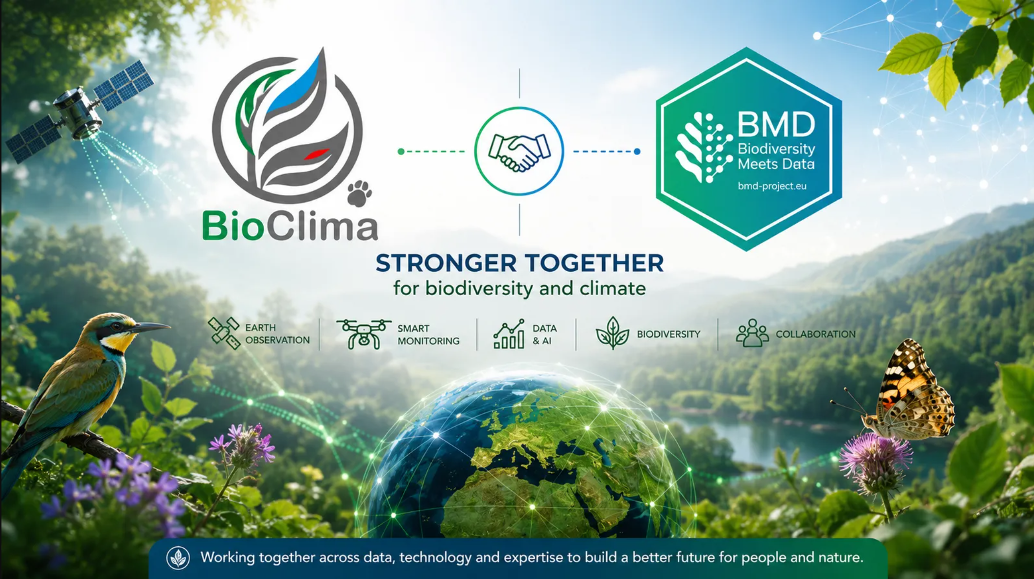 BioClima Project Strengthens Collaboration with Sister Project BMD (Biodiversity Meets Data)