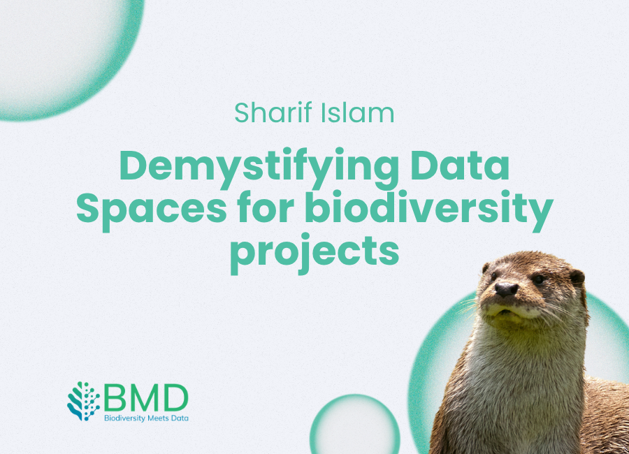 Demystifying Data Spaces for biodiversity projects